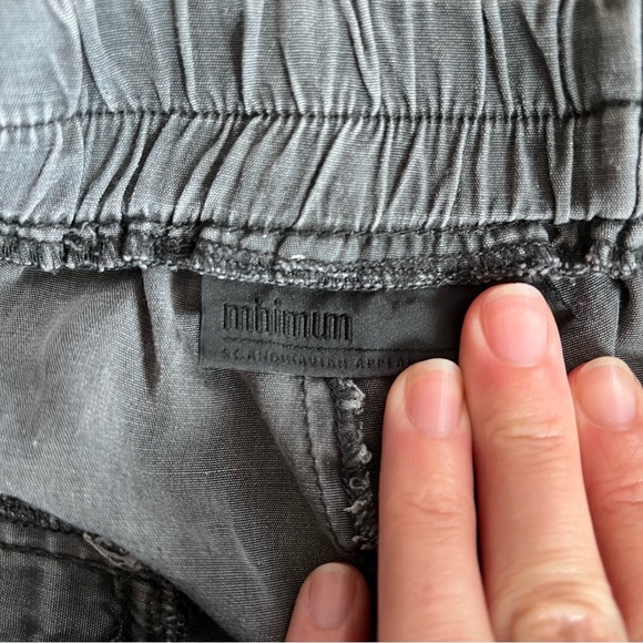 Minimum Charcoal Relaxed Shorts - Picture 5 of 8